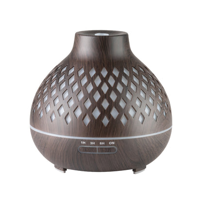 Aroma zvlhčovač vzduchu difuzér spa 10 tmavé dřevo 400 ml + časovač