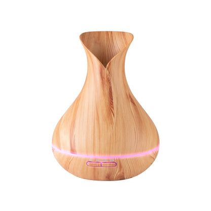 Aroma zvlhčovač vzduchu difuzér spa 15 světlé dřevo 400 ml + časovač