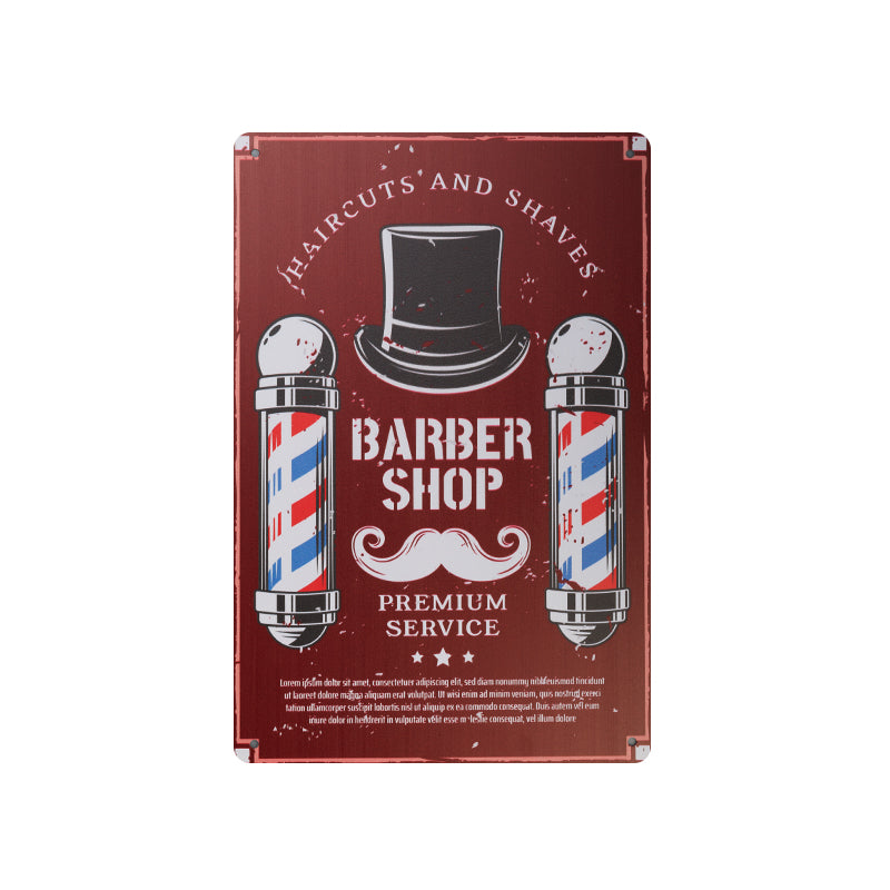 Barber decorative board B030