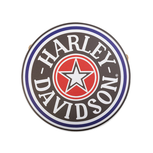 Kruhová dekorativní deska Harley HD002