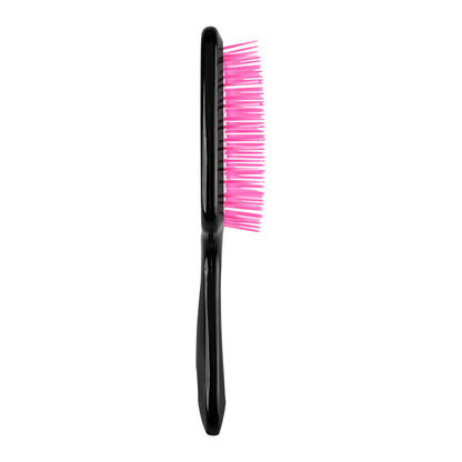 HS hairbrush, black and pink