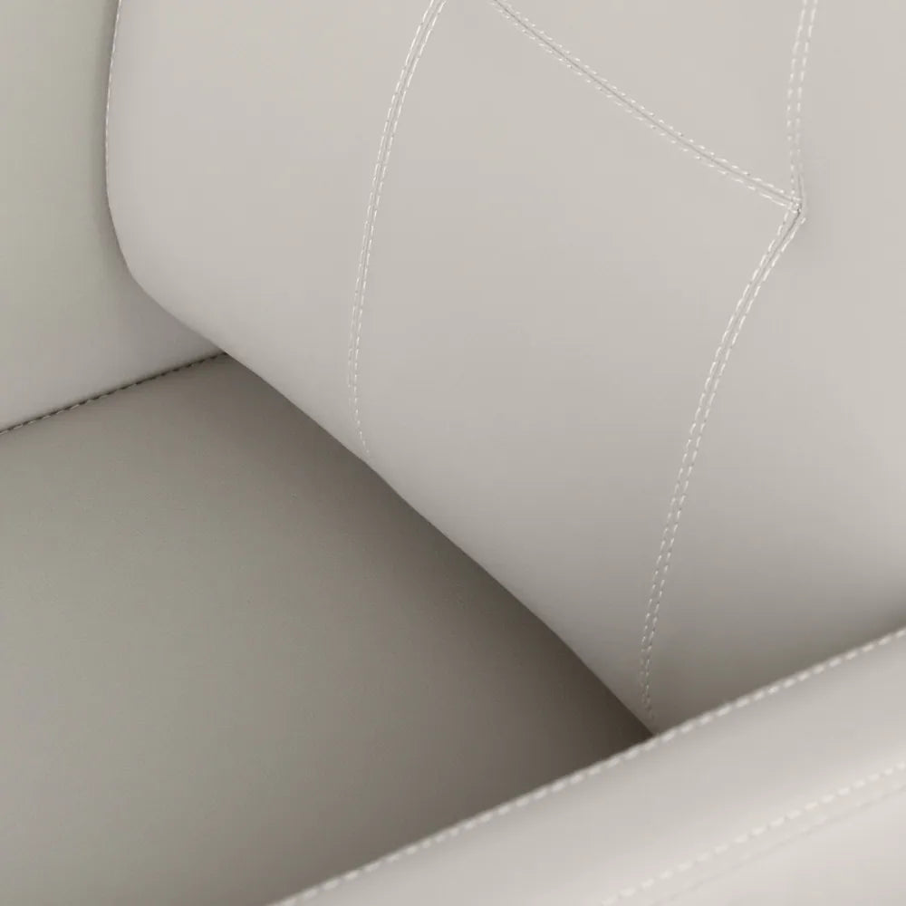 Kadeřnické křeslo Gabbiano Bergamo šedé