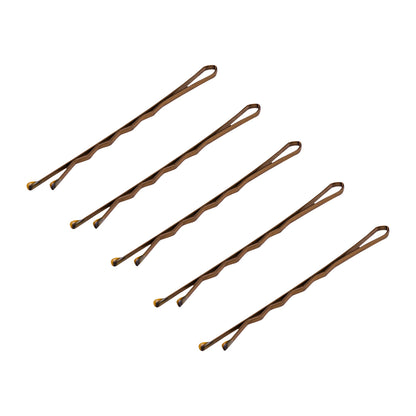 Hairdressing pins 120 pcs. E-57 5.6 cm gold