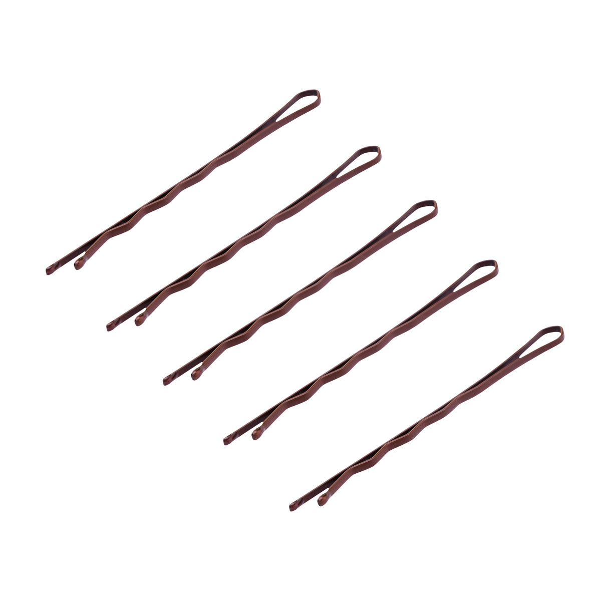 Hairdressing hair pins E-58 120 pcs 5.6 cm copper