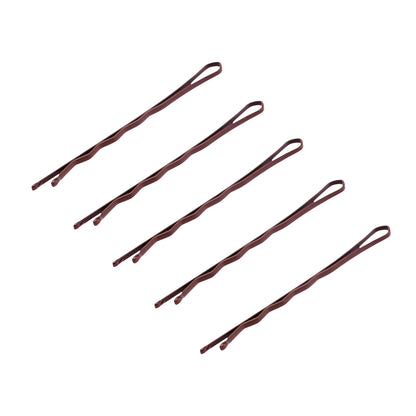 Hairdressing hair pins E-58 120 pcs 5.6 cm copper