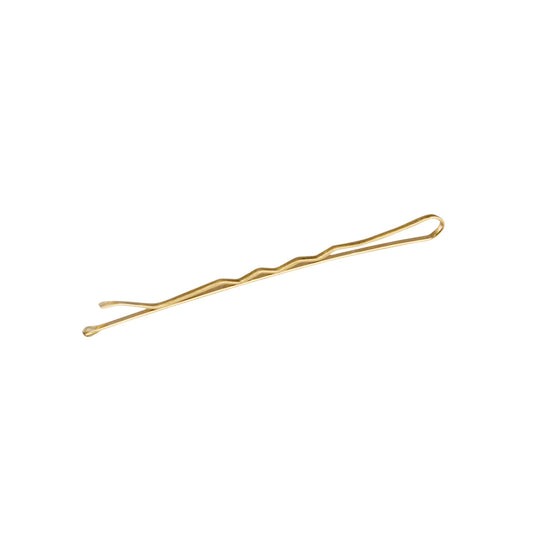 Hairdressing hair pins E-64 36 pcs. 6 cm gold