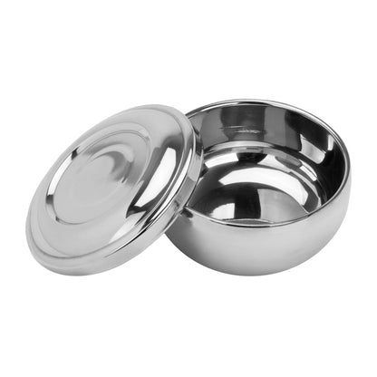 H-24 metal shaving crucible bowl with lid
