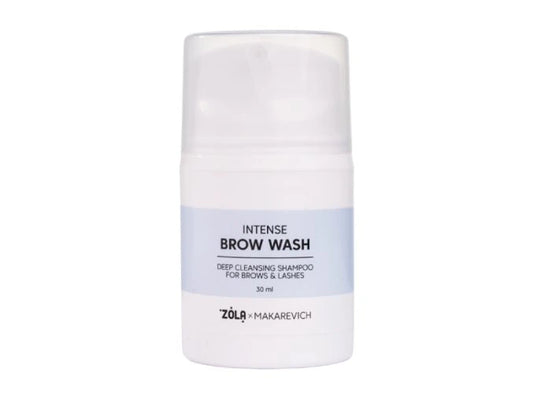 ZOLA x Makarevich Intense Brow Wash Tiefenreinigungsshampoo für Wimpern und Augenbrauen 30 ml