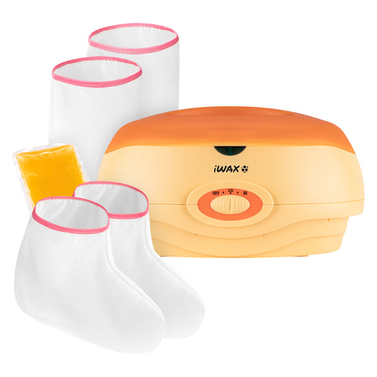 Voskovací stroj Activeshop 300W, žlutá, sada XL