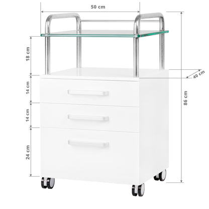 Podiatrický asistent 6053 bílý