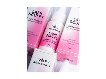 ZOLA x Romashka LamiSculpt Fixierpuder für Wimpernlaminierung 10 g