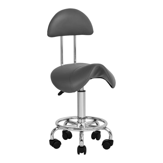 Kosmetický taburet 6001 šedý