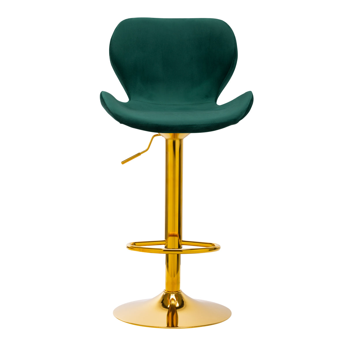 4Rico Bar stool QS-B15, green velvet