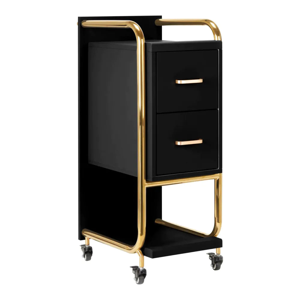 Gabbiano Friseurhelfer Solo Gold – Schwarz