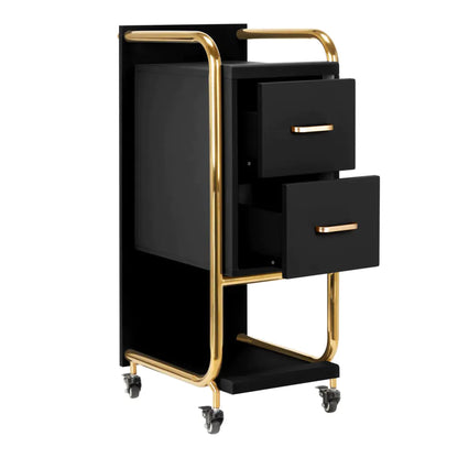 Gabbiano Friseurhelfer Solo Gold – Schwarz