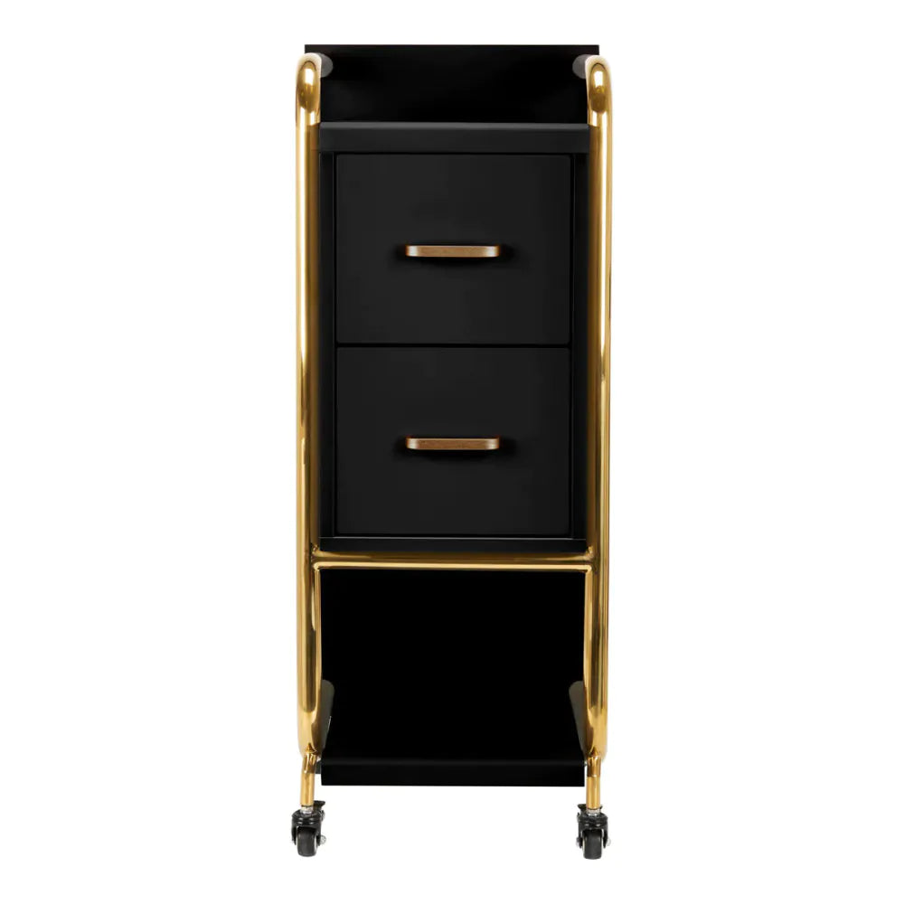 Gabbiano Friseurhelfer Solo Gold – Schwarz