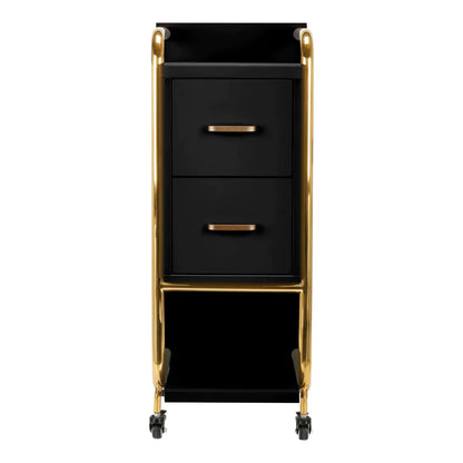 Gabbiano Friseurhelfer Solo Gold – Schwarz