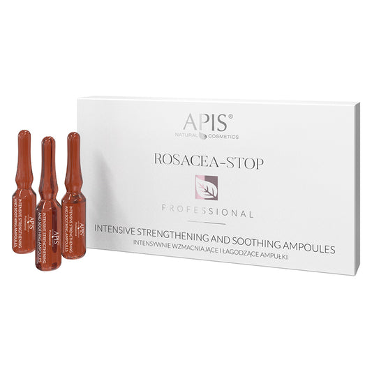 Apis rosacea - stop intenzivně posilující a zklidňující ampule 10 x 3 ml
