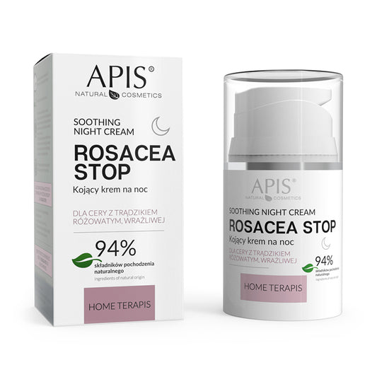 Apis rosacea - stop home terapis soothing night cream 50 ml
