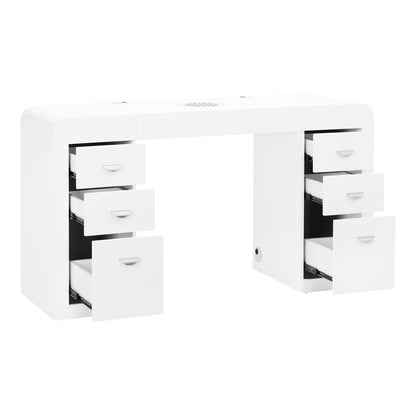 Kosmetický pult 314 s bílým kazetovým absorbérem