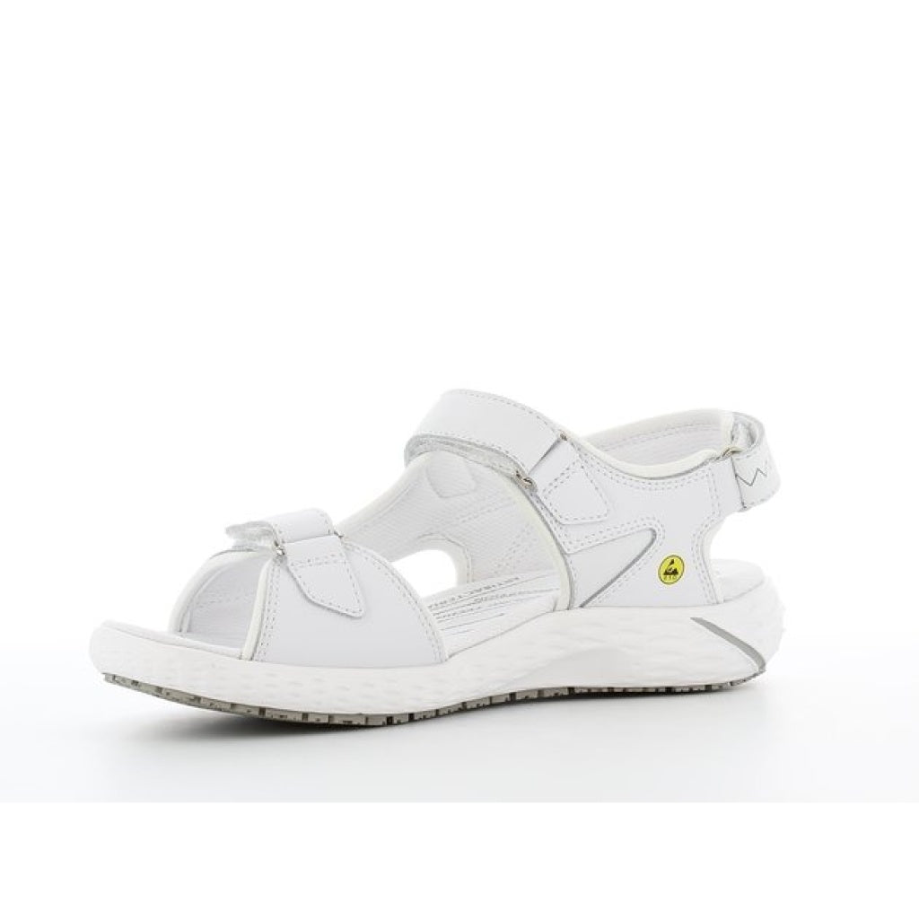 ODILE weiße medizinische Damenschuhe
