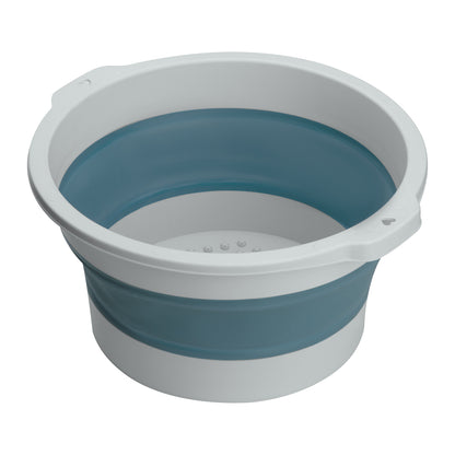 Foldable blue pedicure bowl