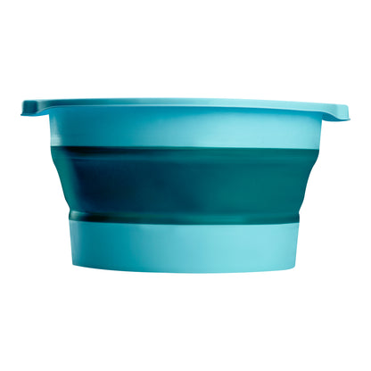 Foldable blue pedicure bowl