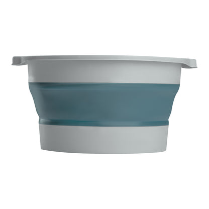 Foldable blue pedicure bowl