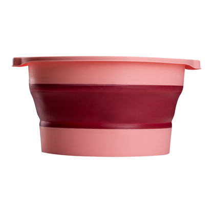 Pink foldable pedicure bowl