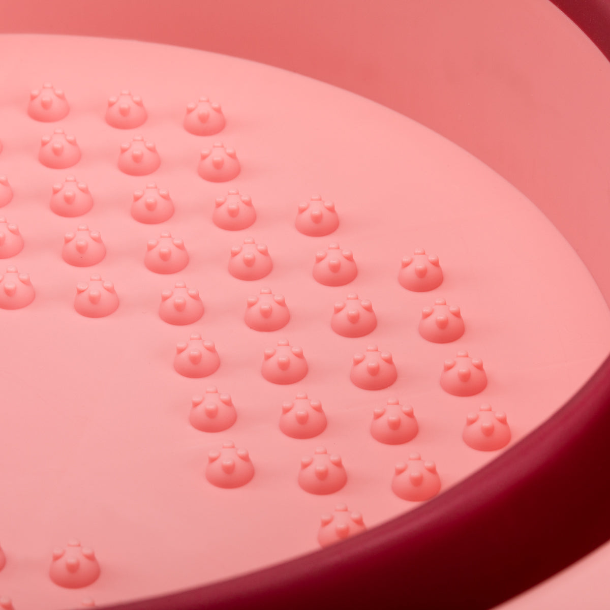 Pink foldable pedicure bowl