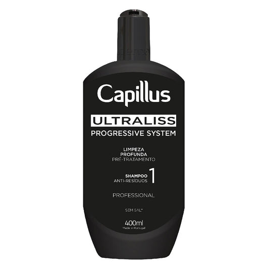 Capillus Ultraliss Nanoplastia, čistící šampon, krok 1, 400 ml