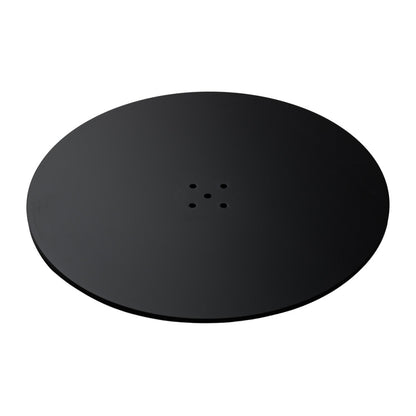 Gabbiano L010 round black base for hairdressing chair