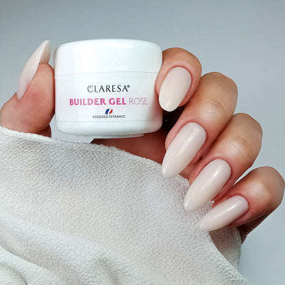 CLARESA BUILDER GEL RŮŽE 50 g