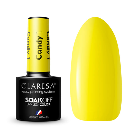 CLARESA Hybrid varnish CANDY 1 -5g