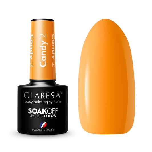 CLARESA CANDY 2 hybrid varnish -5g