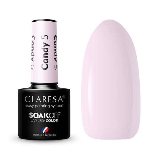 CLARESA CANDY 5 hybrid varnish -5g