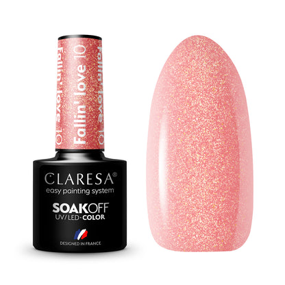 CLARESA Hybrid nail polish FALLIN""LOVE 10 -5g