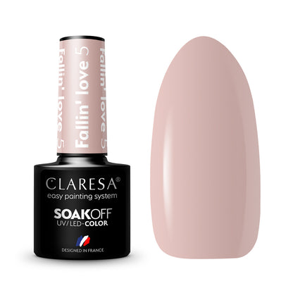 CLARESA Hybrid nail polish FALLIN""LOVE 5 -5g