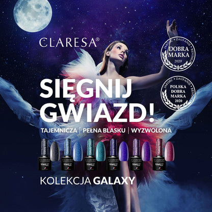 CLARESA Galaxy Green hybrid varnish 5g