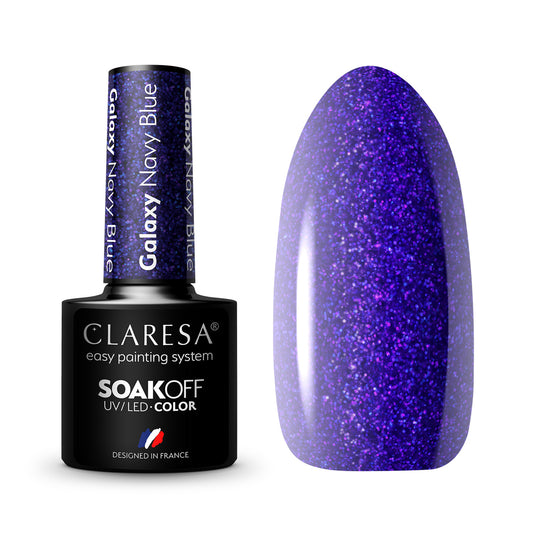 CLARESA Galaxy Navy Blue hybrid varnish 5g