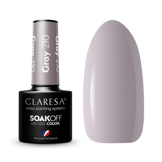 CLARESA Hybrid varnish GRAY 210 -5g