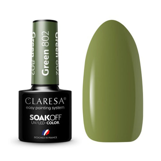 CLARESA GREEN 802 hybrid varnish -5g