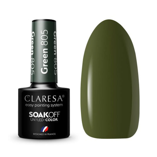 CLARESA GREEN 805 hybrid varnish -5g