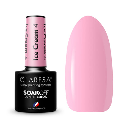 CLARESA hybrid varnish Ice cream 4 -5g