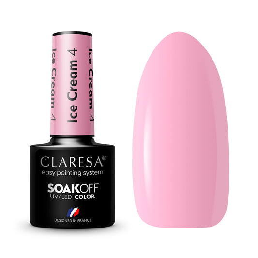 CLARESA hybrid varnish Ice cream 4 -5g