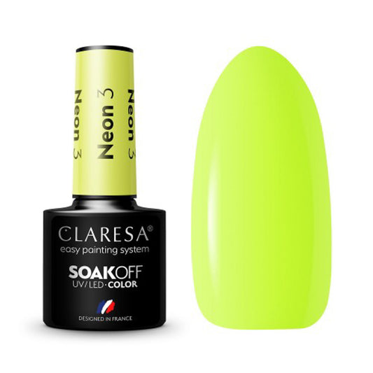 CLARESA NEON 3 hybrid varnish -5g