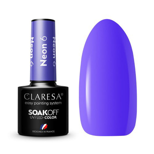 CLARESA NEON 6 hybrid varnish -5g