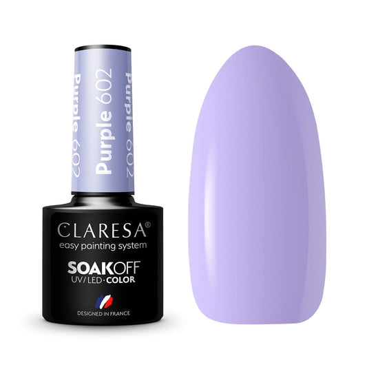 CLARESA Hybrid varnish PURPLE 602 -5g