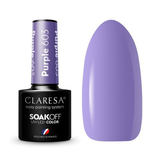 CLARESA Hybrid varnish PURPLE 603 ??-5g