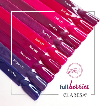 CLARESA Hybrid varnish PURPLE 631 -5g
